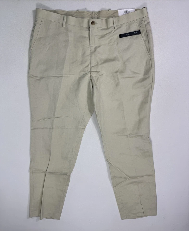 Pantalones de vestir INC Internation Concepts para hombre 38 (40x30) pantalones de lino nuevos con etiquetas vacaciones Foto 1 de 4