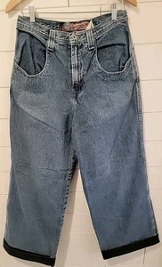 Jnco Jeans Wizards 90s Vintage 31 X 32 (Measures 30x31? Made In USA - Picture 1 of 18