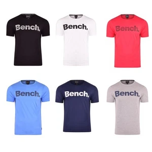 Mens Bench Cotton T-shirt Short Sleeve Crew Neck Designer Logo Tee Casual Top - Picture 1 of 37