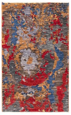 3'0" x 4'9" Hand Knotted Area Rug Traditional Oriental Wool Carpet - Image 1 of 4