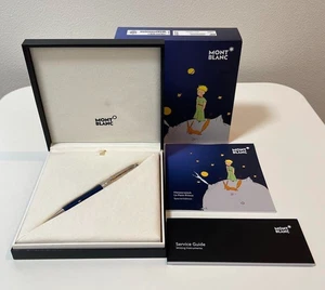 [Nuovo con scatola] MONTBLANC Le petit Prince Meisterstück Doué Classiqu penna a sfera - Foto 1 di 12