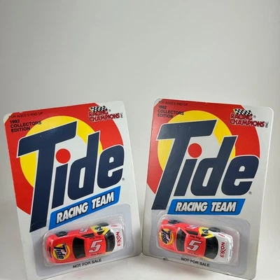 TWO - Tide Racing Team 1992 Collectors Edition Car - Ricky Rudd #5 New/Unopened - Image 1 of 4