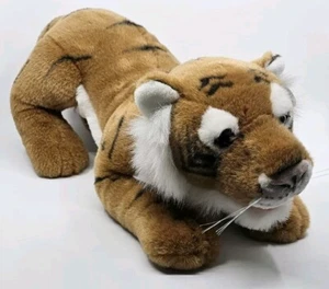 Wishpets Tiger Slick Plüsch 1997 gestreift 20 Zoll Stofftier Spielzeug Katze spricht brüllt - Bild 1 von 9