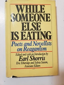 While Someone Else is Eating Hardcover Doubleday Review Insert (Reaganism) - Picture 1 of 5