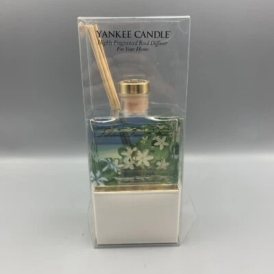 Yankee Candle TAHITIAN TIARE FLOWER 3oz Reed Diffuser NEW 2009 RARE Fragrance! - Image 1 of 4