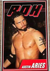 2008 ROH Austin Aries Rookie Trading Card WWE NXT TNA Ring Of Honor RARE