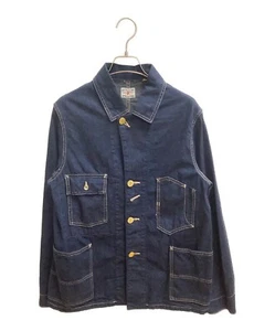 FULLCOUNT 1930's 9.25oz Denim Coverall Jacket Indigo cotton Men's size 36 - Picture 1 of 10