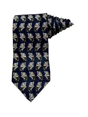 Museum Artifacts The Thinker Vintage Novelty Necktie Silk - Image 1 of 4