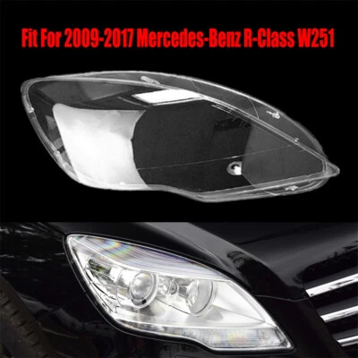 Для 09-17 Mercedes-Benz R-класса W251 фары фары прозрачный объектив правая крышка - Изображение 1 из 4
