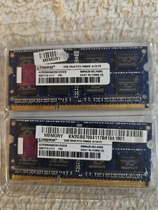 ACR256X64D3S13C9G Kingston 2GB DDR3 Laptop RAM Memory - Picture 1 of 2