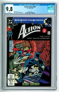 Superman Action Comics #654 DC Comics ©1990 CGC 9.8 (Top Pop) - Picture 1 of 1