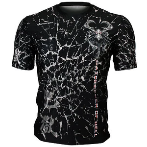 BTOPERFORM [FR-301] Full print graphic Crew neck T-shirt Training Sport Gym MMA - Picture 1 of 7