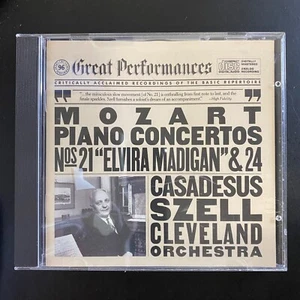 Mozart Piano Concertos Nos. 21 & 24 Casadesus CD 1983 - Picture 1 of 5