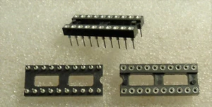20 Pin DIP Buchse - Silbereinsätze bearbeitete Pins - Samtec - Bild 1 von 1