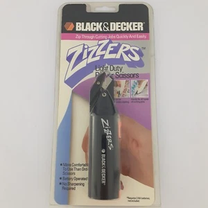 Black & Decker Zizzers Light Duty Power Scissors Extra Blade Black - Picture 1 of 9