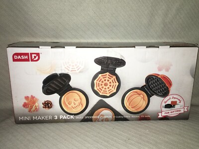 DASH Halloween Mini Waffle Maker Set of 3 (Pu...