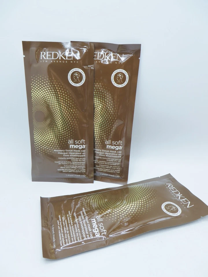 Redken All Soft Mega Recovery Tissue Mask Cap - 1 Sheet