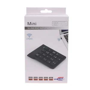 1Pc Numeric Keypad USB Wire Mini Number Keyboard For Laptop PC 18 Keys Keyboard - Picture 1 of 12