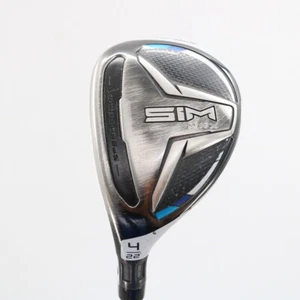 TaylorMade SIM Max Rescue 4 Hybrid 22 Deg Graphite L Ladies Left-Hand C-132664 - Picture 1 of 8