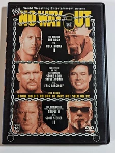WWE - No Way Out 2003 (DVD, 2003) WWF Word Wrestling Hulk Hogan - Imagen 1 de 5