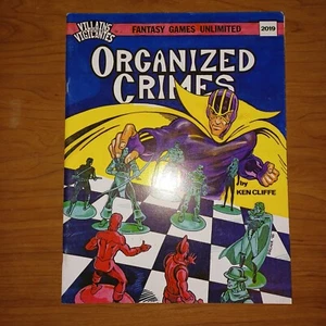 Fantasy Games Unlimited: Módulo Villanos y Vigilantes - CRIMEN ORGANIZADO unpunch - Imagen 1 de 1