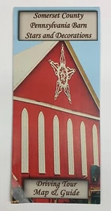Somerset County Pennsylvania Barn Stars & Decorations Driving Tour Map & Guide - Picture 1 of 2