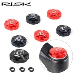 Shoulder Gas Caps Nozzle Cover Bicycle Fork Cover Air Fork Cover MTB Fork Cap - Picture 1 of 9
