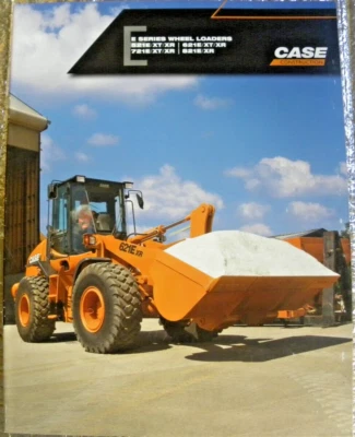 Factory Dealership Brochure 2008 Case Wheel Loader  521E XTR 621E XT XR 721E XT - Image 1 of 4