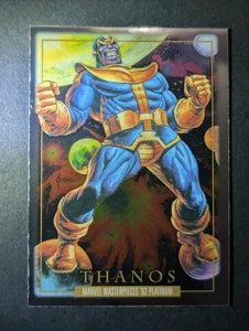 🦸🔥2024 Skybox Marvel Masterpieces 1992 Platinum THANOS #83🦸🔥 - Imagen 1 de 6