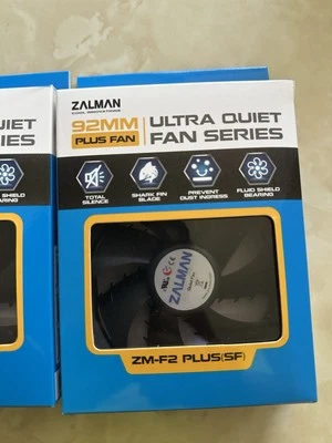 Zalman USA 92mm Silent Fan SF Version Zmf2 PLUSSF - Image 1 of 4