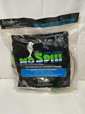 Python Products No Spill Clean and Fill Aquarium Water Gravel Cleaner 25' Kit - Image 1 of 2