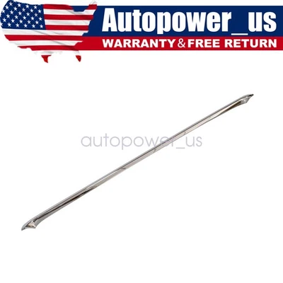 Fits 2010-13 VOLVO XC60 Chrome Front Grille Hood Trim Cover Moulding US — 第 1/4 张图片