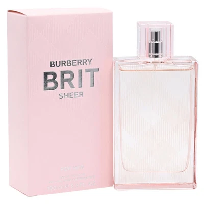 BURBERRY BRIT SHEER by Burberry Perfume for Women EDT 3.3 / 3.4 oz New In Box - Image 1 of 4