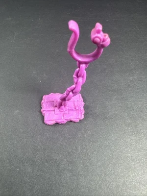 Grillete de cadena púrpura TMNT Ninja Turtle Michelangelo Mike As Frankenstein 1993 Foto 1 de 4