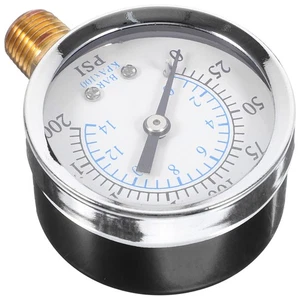 0-200 Psi 0-14 Bar Compressor Compressed Air Pressure Gauge NPT Pressure Gauge - Picture 1 of 12