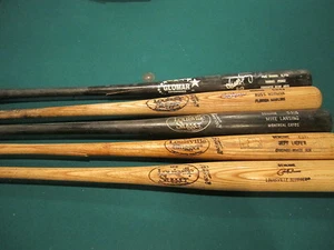 Jeff Liefer signed auto game used bat pre rookie - Bild 1 von 2