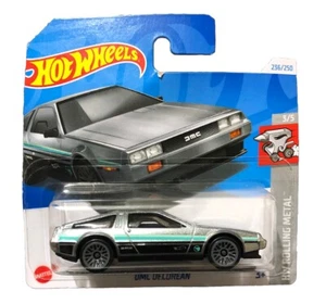🚘 HOT WHEELS DMC DELORIAN scala 1:64 NEW mattel 3+ 🚘 - Imagen 1 de 2