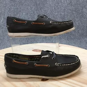 Bass Shoes Womens 8 M Regatta Boat Brown Leather Casual Slip On Low 4897-200 - Picture 1 of 17
