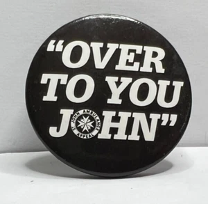 Vintage St John Ambulance Appeal Over To You John Pin badge 55 mm - Picture 1 of 3