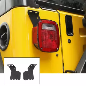 Soporte de antena para lámpara de luz trasera de coche para Jeep Wrangler TJ 1997-2006 negro - Imagen 1 de 7