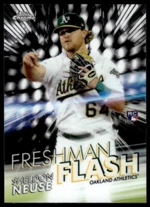 2020 Topps Chrome Freshman Flash Sheldon Neuse R37 Oakland Athletics #FF-7 - Picture 1 of 2