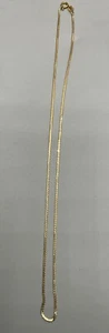 BALESTRA ITALY 14 K YELLOW GOLD CHAIN - Picture 1 of 6