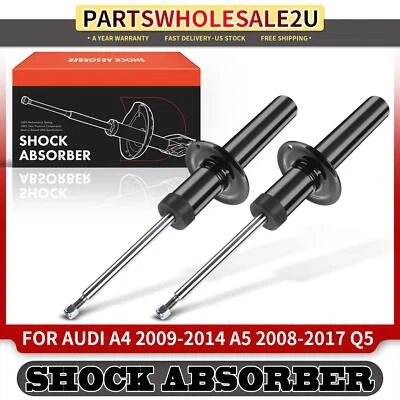 2x Front Driver & Passenger Shock Absorber Strut for Audi A4 A5 Quattro Q5 S4 S5 - Image 1 of 4