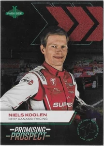 2025 Parkside NTT Indy Autorennen vielversprechende Aussicht Karte NIELS KOOLEN - Bild 1 von 1