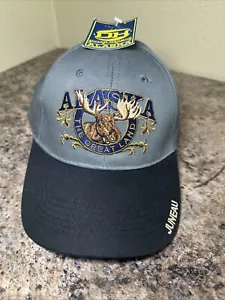 Vintage Baseballkappe Mütze Alaska das große Land bestickt verstellbar neu Juneau - Bild 1 von 8