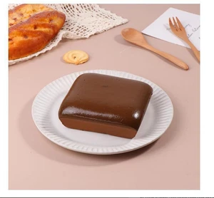 Sticky Bread Squishy,Sticky Toast Squishy,Toast Sliced Bread Stress Toy - Picture 1 of 11