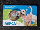 2021 Coloured $1 150th Anniv RSPCA Farm Animals UNC coin Card - IN STOCK rare