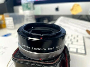 Canon Extension Tube FD 25 f/ Canon FD cameras, provides 25mm of extension - Picture 1 of 3