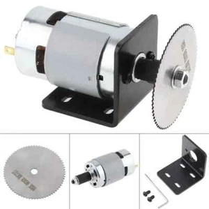 Kit de sierra de mesa de motor 775 taladro 12-24V con soporte de montaje de rodamiento de bolas 7 un. - Imagen 1 de 6
