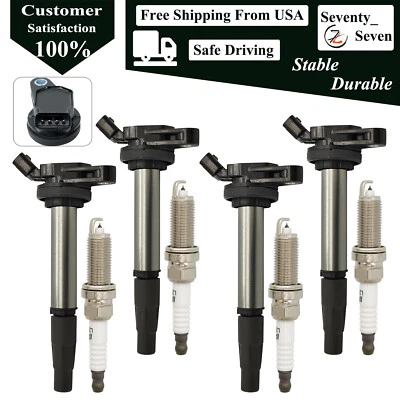 Kit de bujías de encendido e iridio de 4 piezas para Lexus CT200h 2011-2017 1,8 L Foto 1 de 4